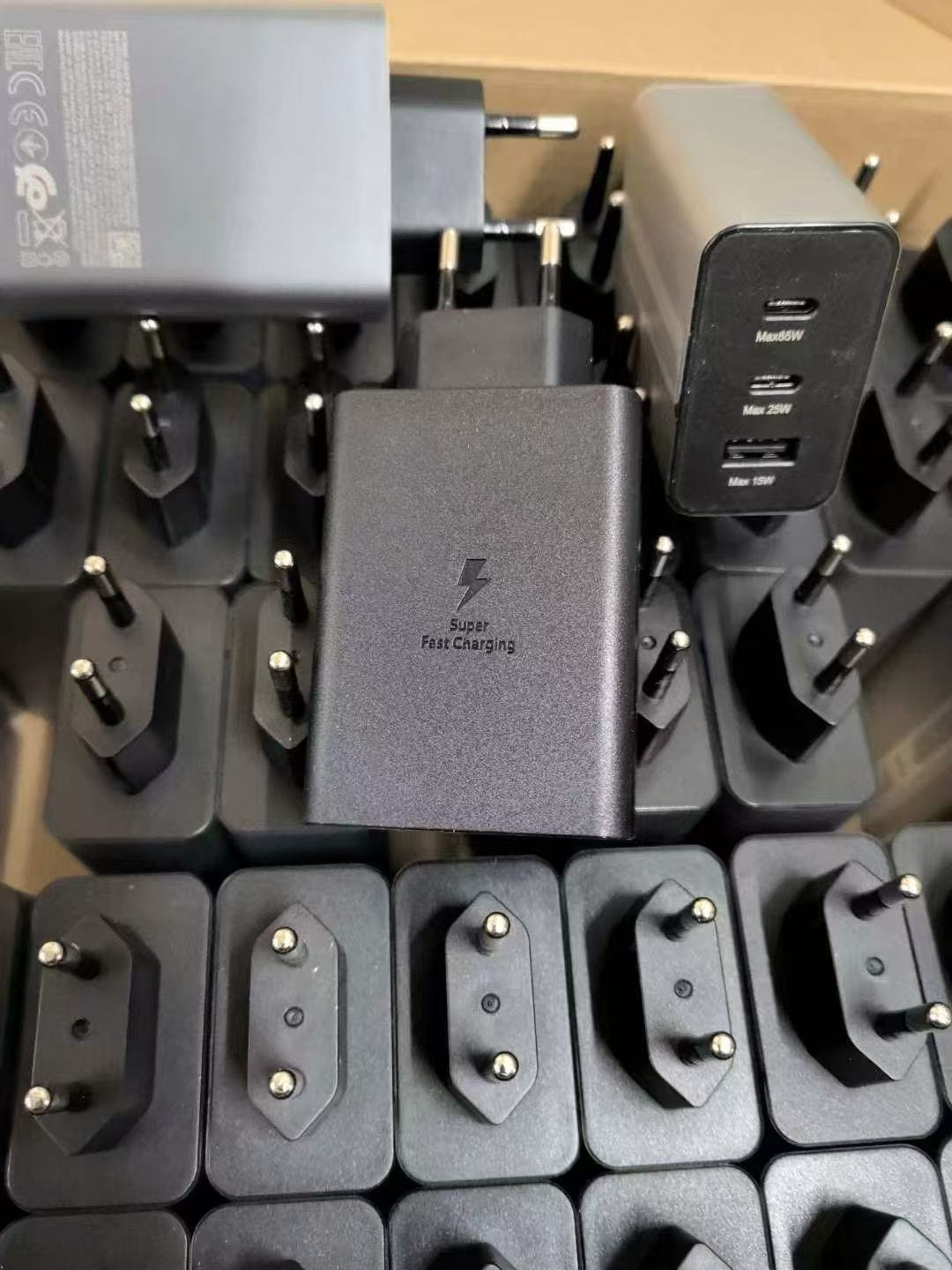 65W Super Fast Charging with 2 Type-C & 1 USB Ports