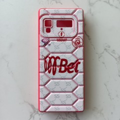 Colorful Good Selling Wholesale SmallTurtle shell pattern TPU Back Cover For T528 NEW phone case