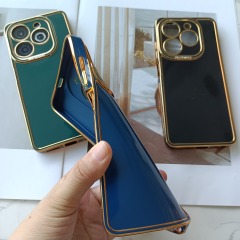 Factory wholesale SAM A07 A17 Electroplated Soft Phone Case