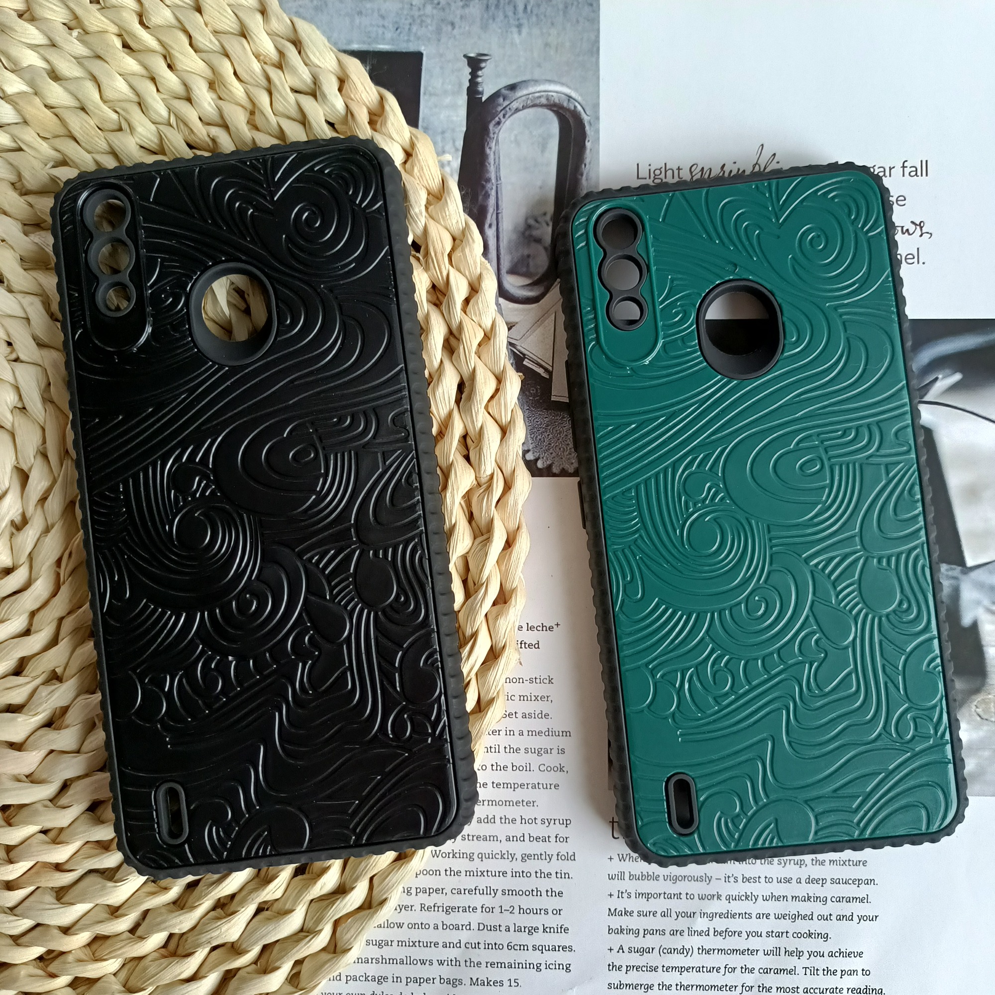 Black Phone case for IT A50C/IT A06 hard cover