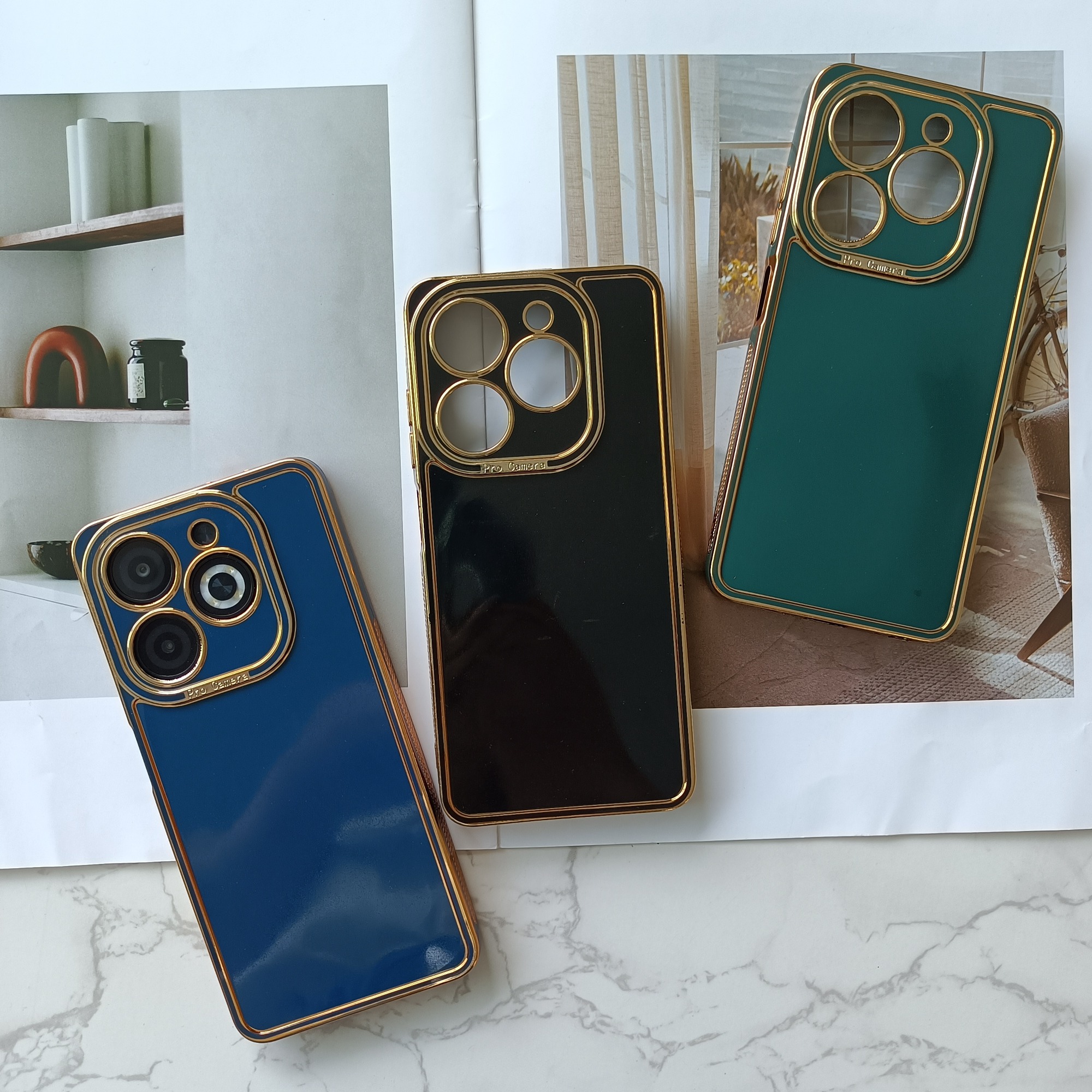 Factory wholesale SAM A07 A17 Electroplated Soft Phone Case