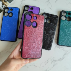 Black Phone case for TEC SPARK 40 hard cover