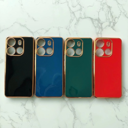 Factory wholesale INF HOT 60 PRO+ Electroplated Soft Phone Case