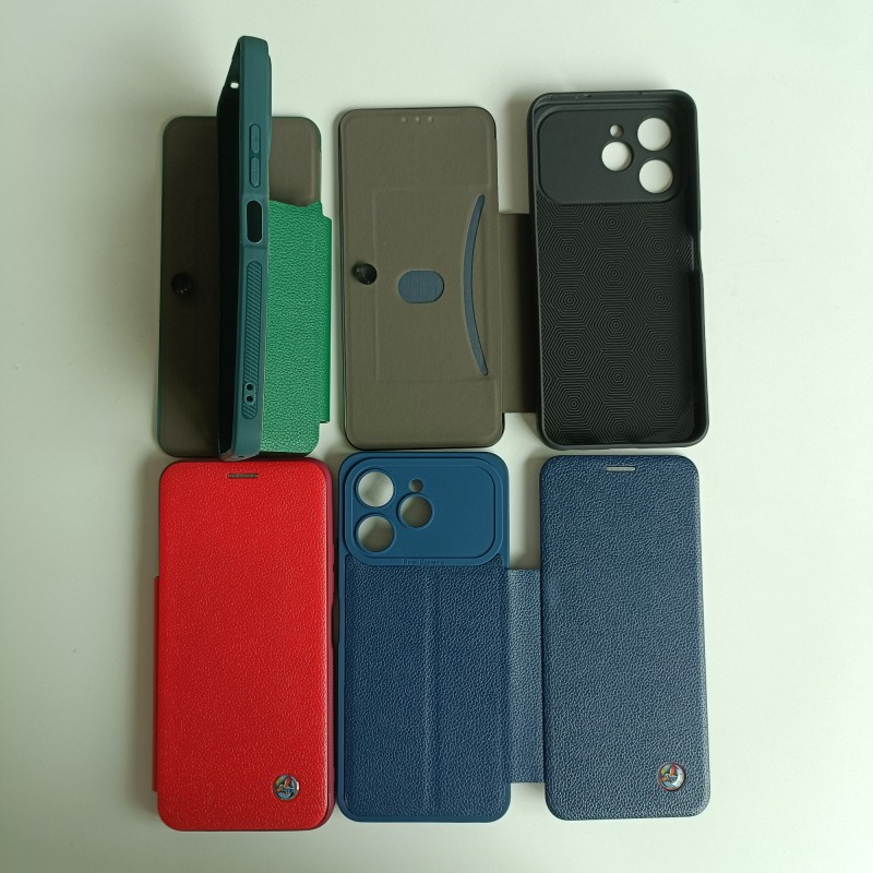 TEC SPARK 40C, SPARK 40 PRO+ Leather Flip Cover in Factory Price
