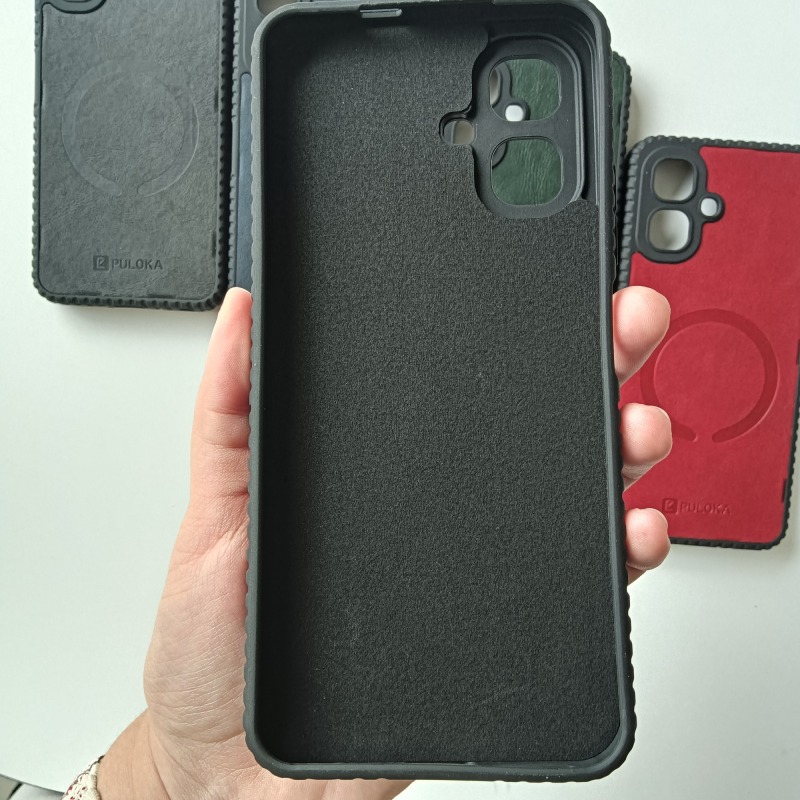 TPU+PU Phone case for ITEL City 100 A06