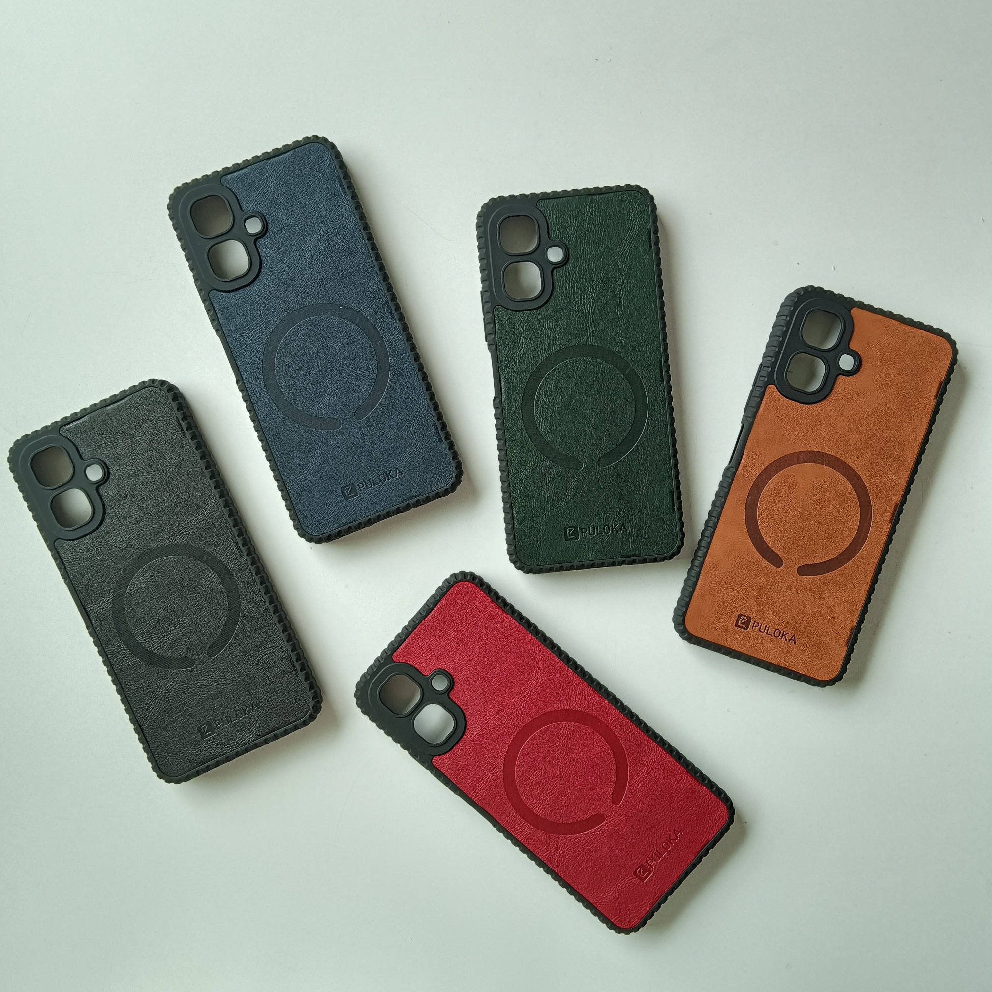 TPU+PU Phone case for ITEL City 100 A06