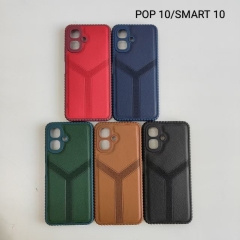 TPU+PU Phone case for TEC POVA Slim SPARK Slim