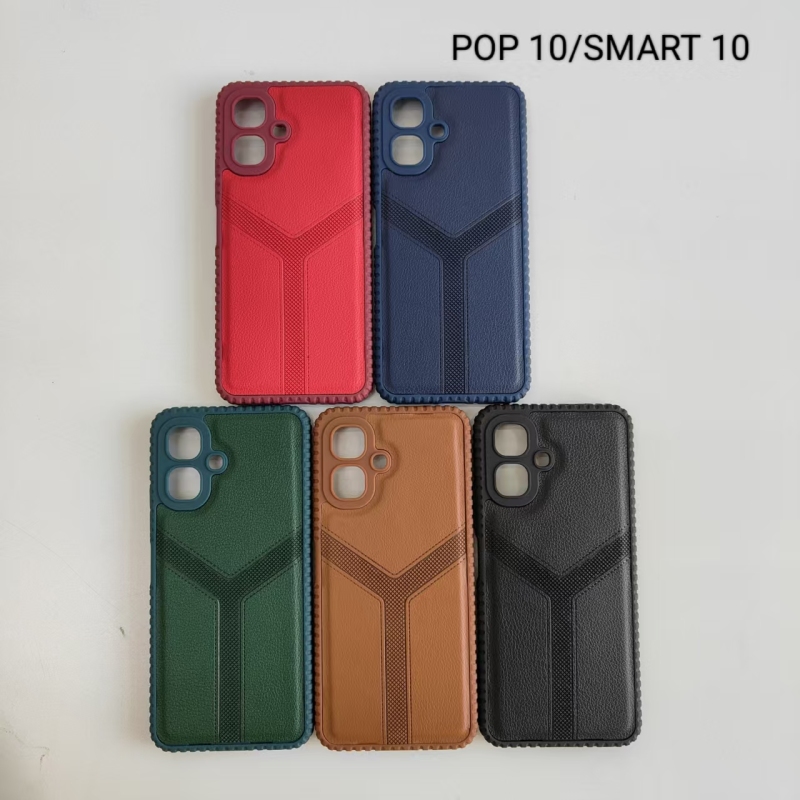 TPU+PU Phone case for TEC POVA Slim SPARK Slim