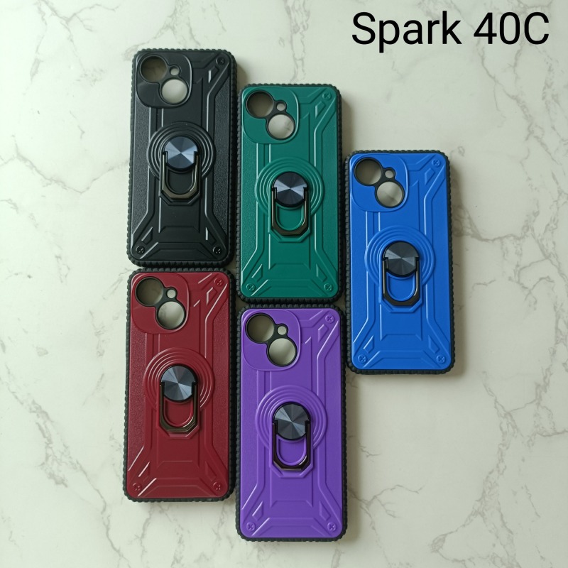 TPU+PC Phone case for 神行者二代 TEC SPARK 40C, SPARK 40 PRO+