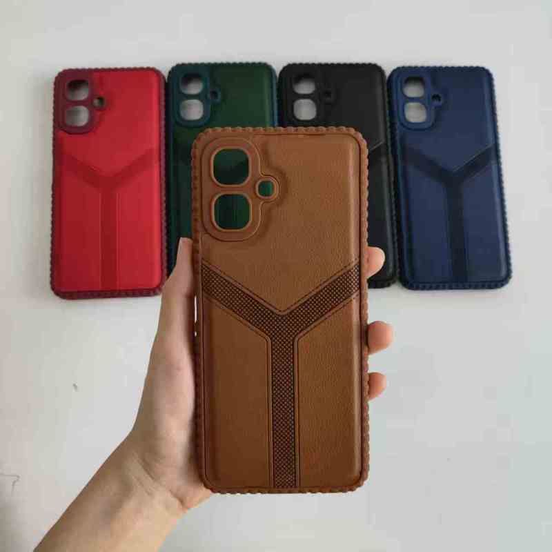 TPU+PU Phone case for TEC POVA Slim SPARK Slim