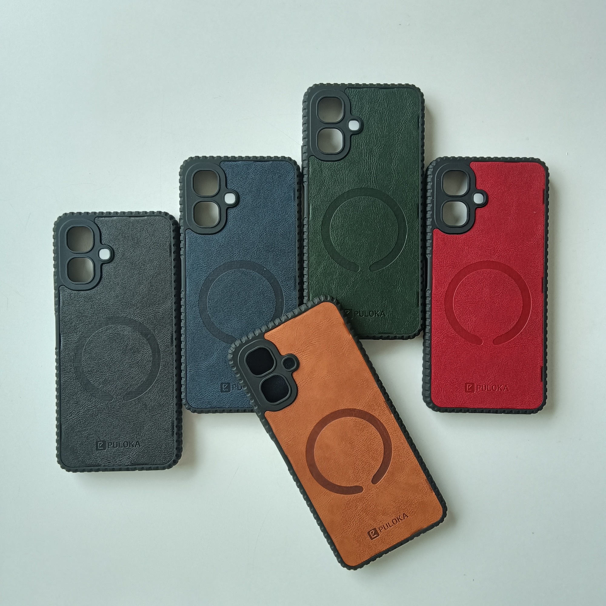 TPU+PU Phone case for ITEL City 100 A06