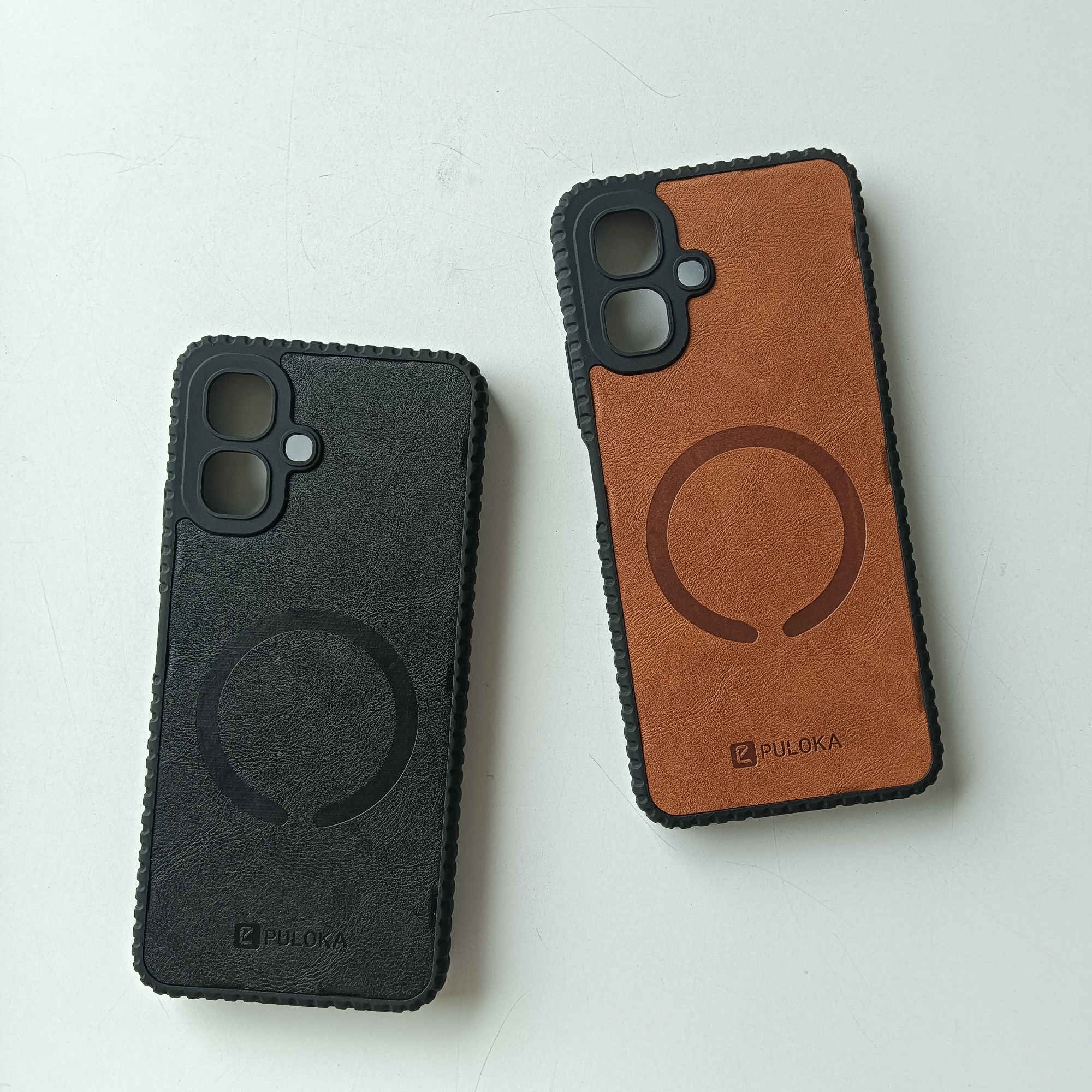 TPU+PU Phone case for ITEL City 100 A06