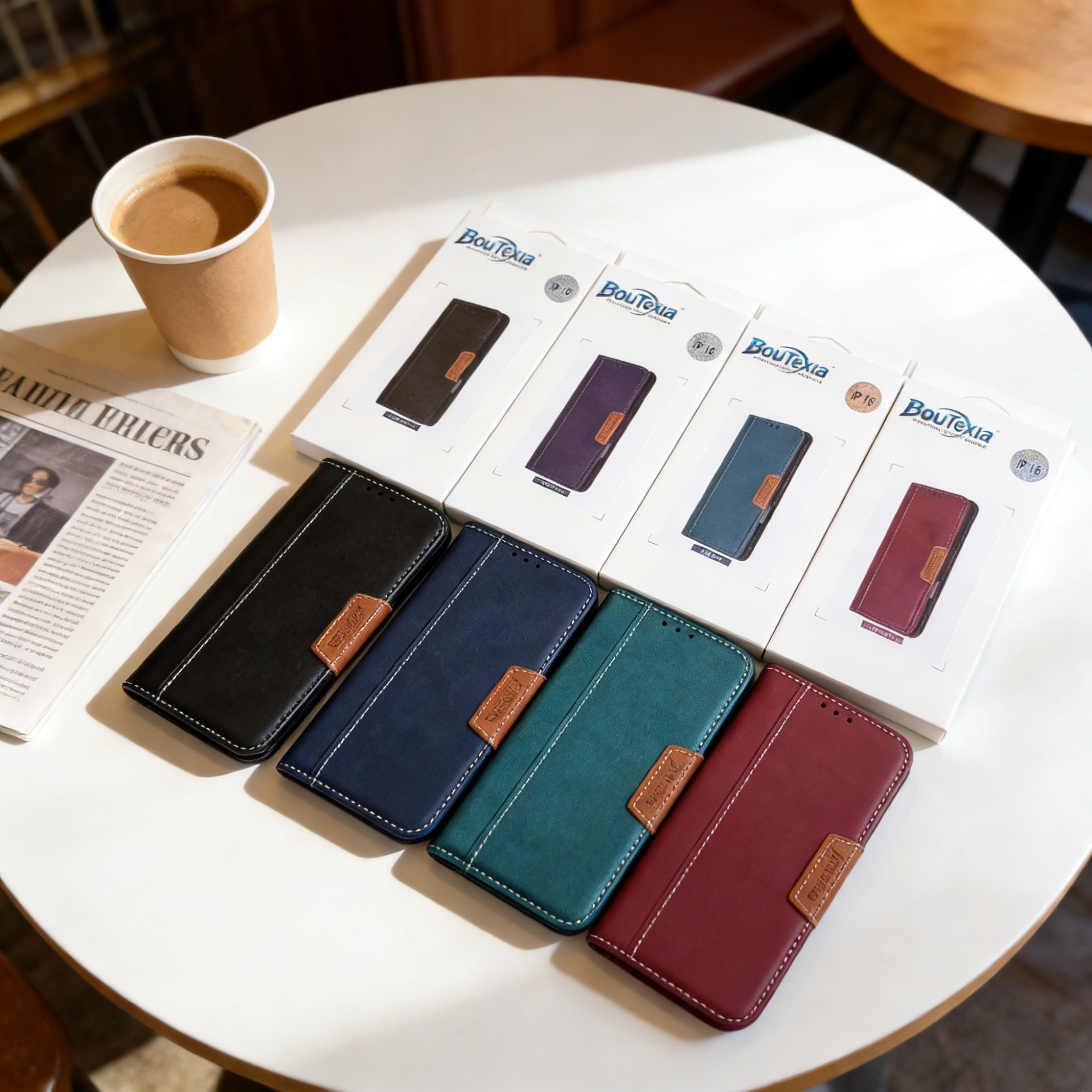 Magnetic Flip Case for IP, Sam, TEC, INFINIX Factory Price Fast Shipping to Africa