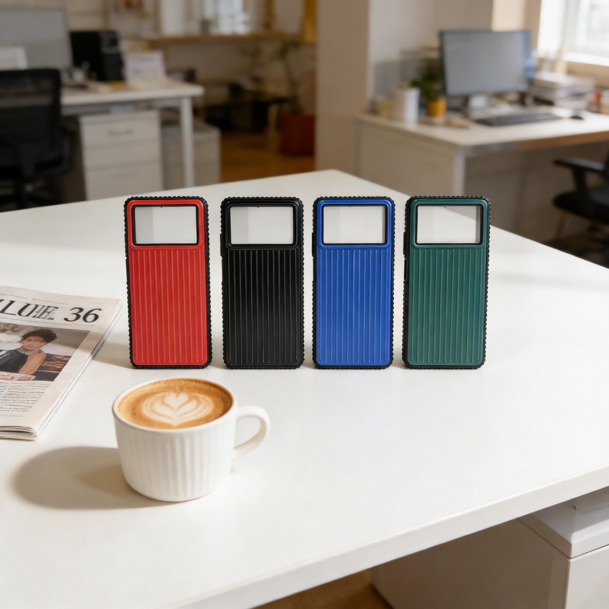 Anti-shock and slim design phone case, offering comprehensive protection, with a fashionable appearance, suitable for all smartphones ZTE A36 4G/5G ITEL TECNO.