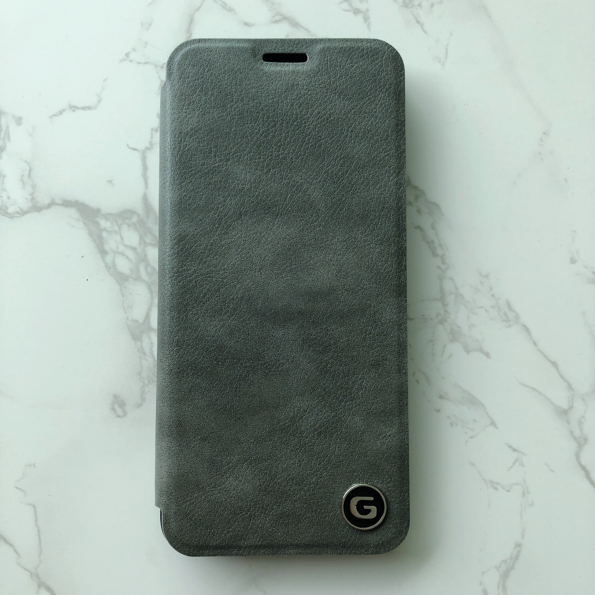 Business-Style Phone Case with "G" Logo For M-KOPAX3 M-KOPA IS34