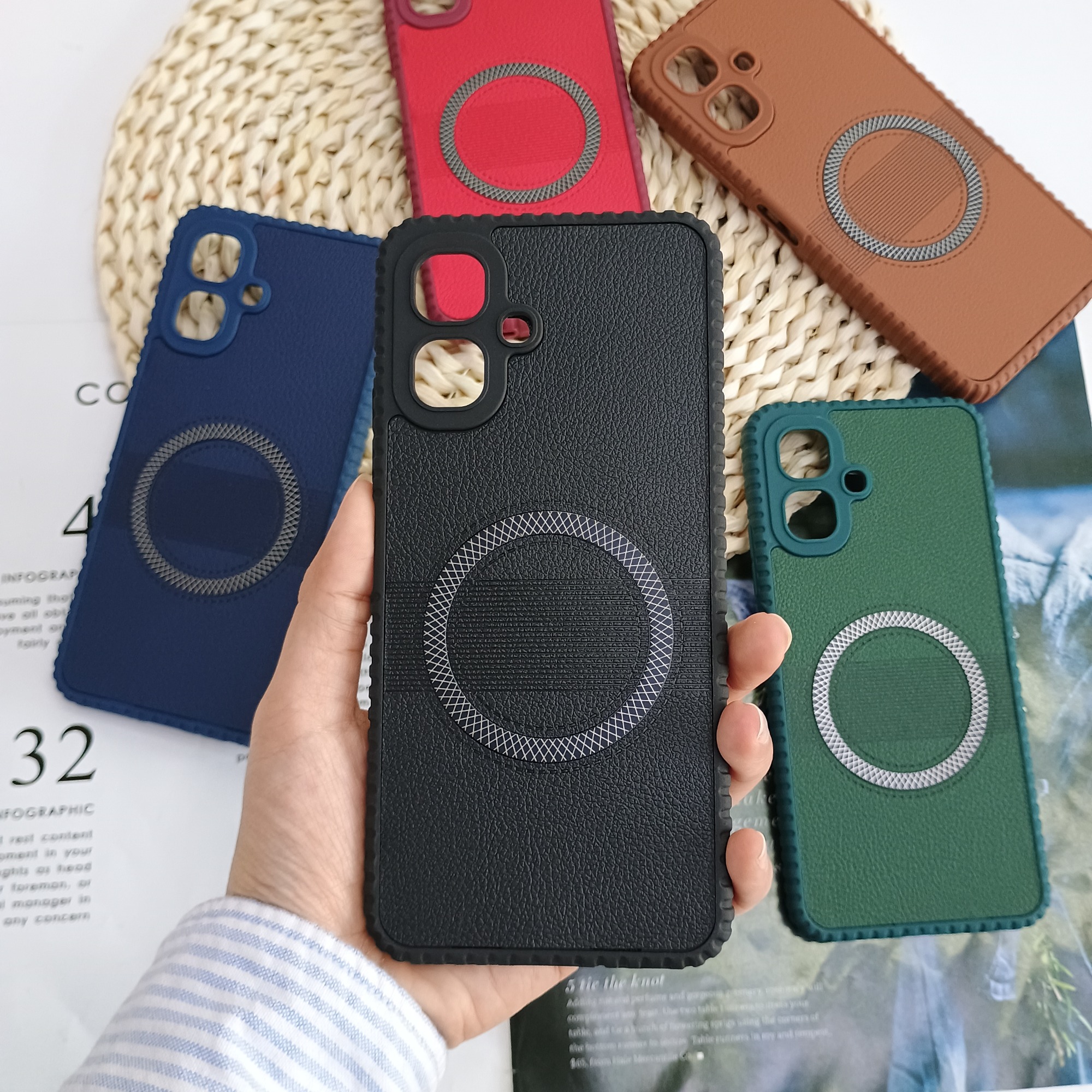 Most Popular Wheel-Pattern Veneer Phone Case For SMART 20 5G/10 HD