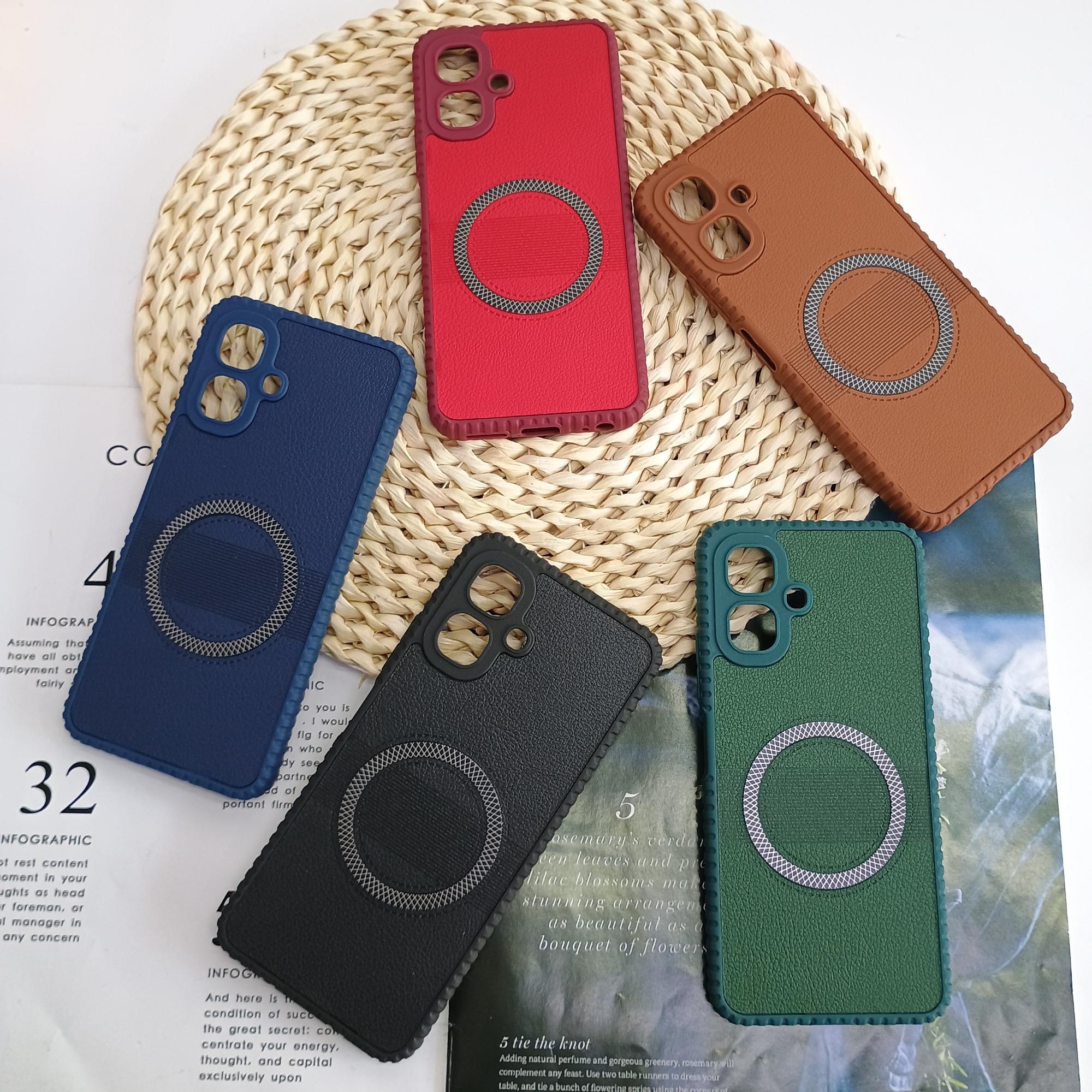 Most Popular Wheel-Pattern Veneer Phone Case For SMART 20 5G/10 HD