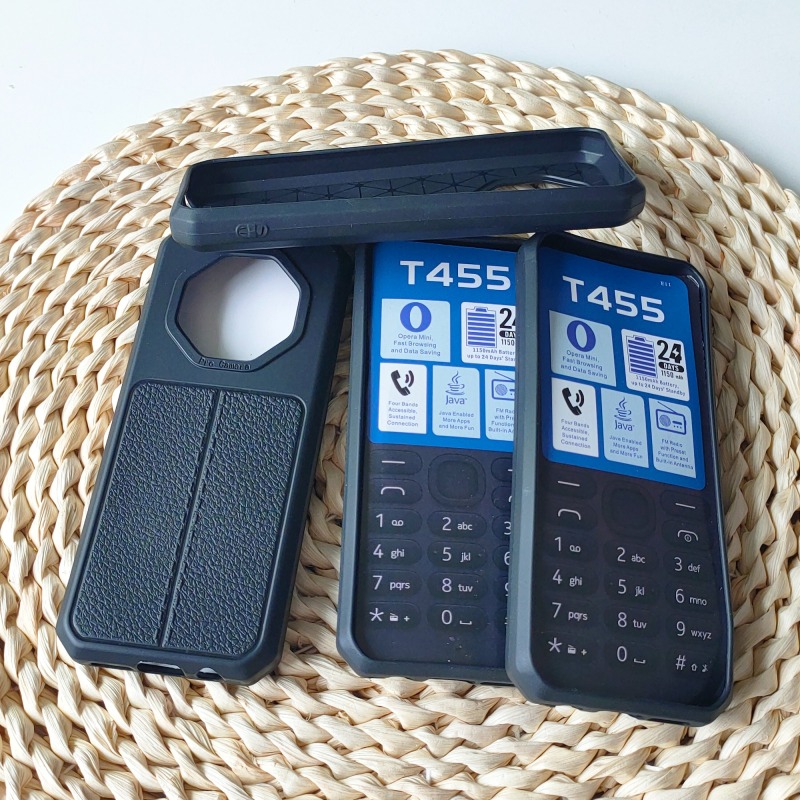 Premium Quality Fine Leather Grain Phone Case in Africa For T316