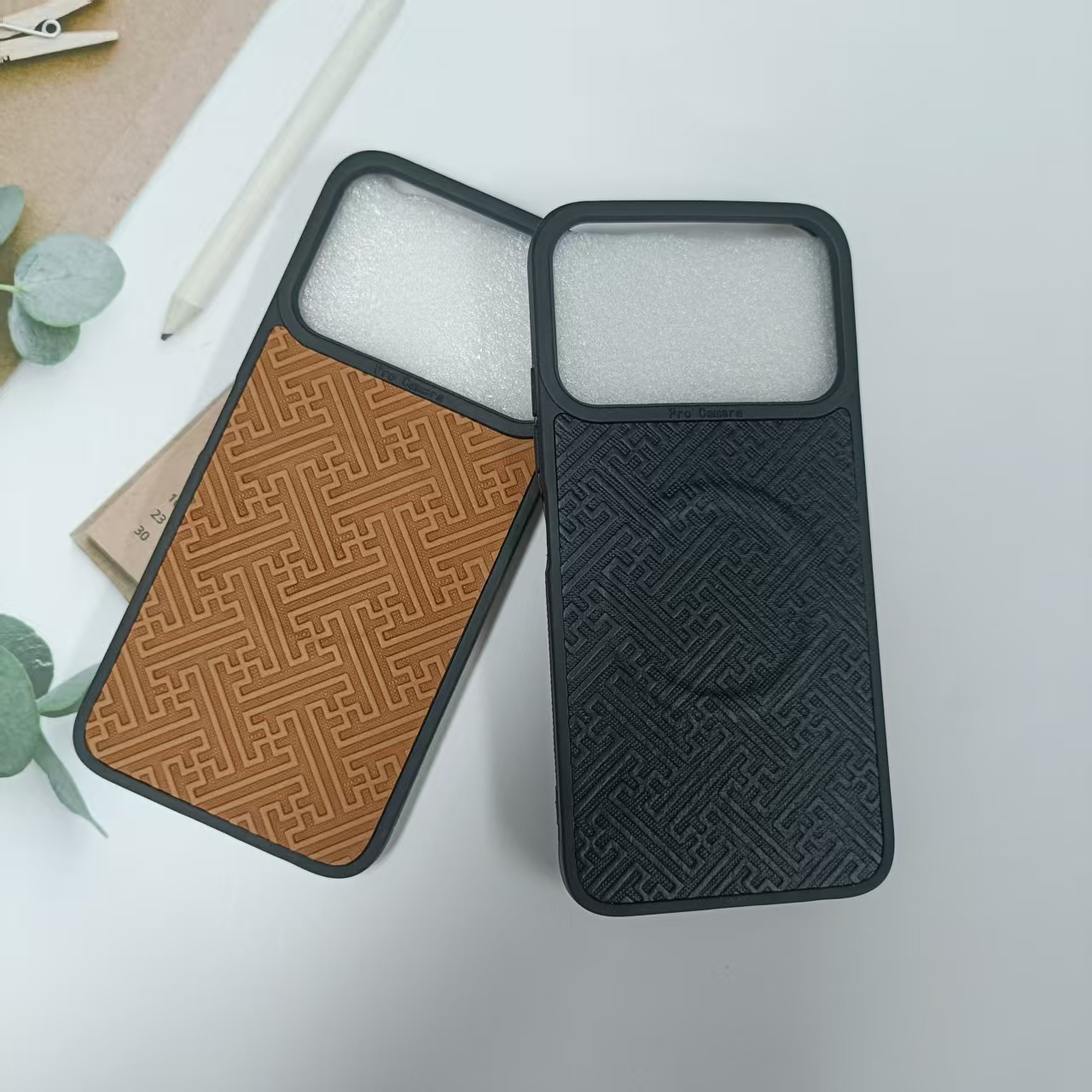 Best-Selling Matte-Finish Faux Leather Phone Case for Note 60 5G and Note 60 Pro 5G