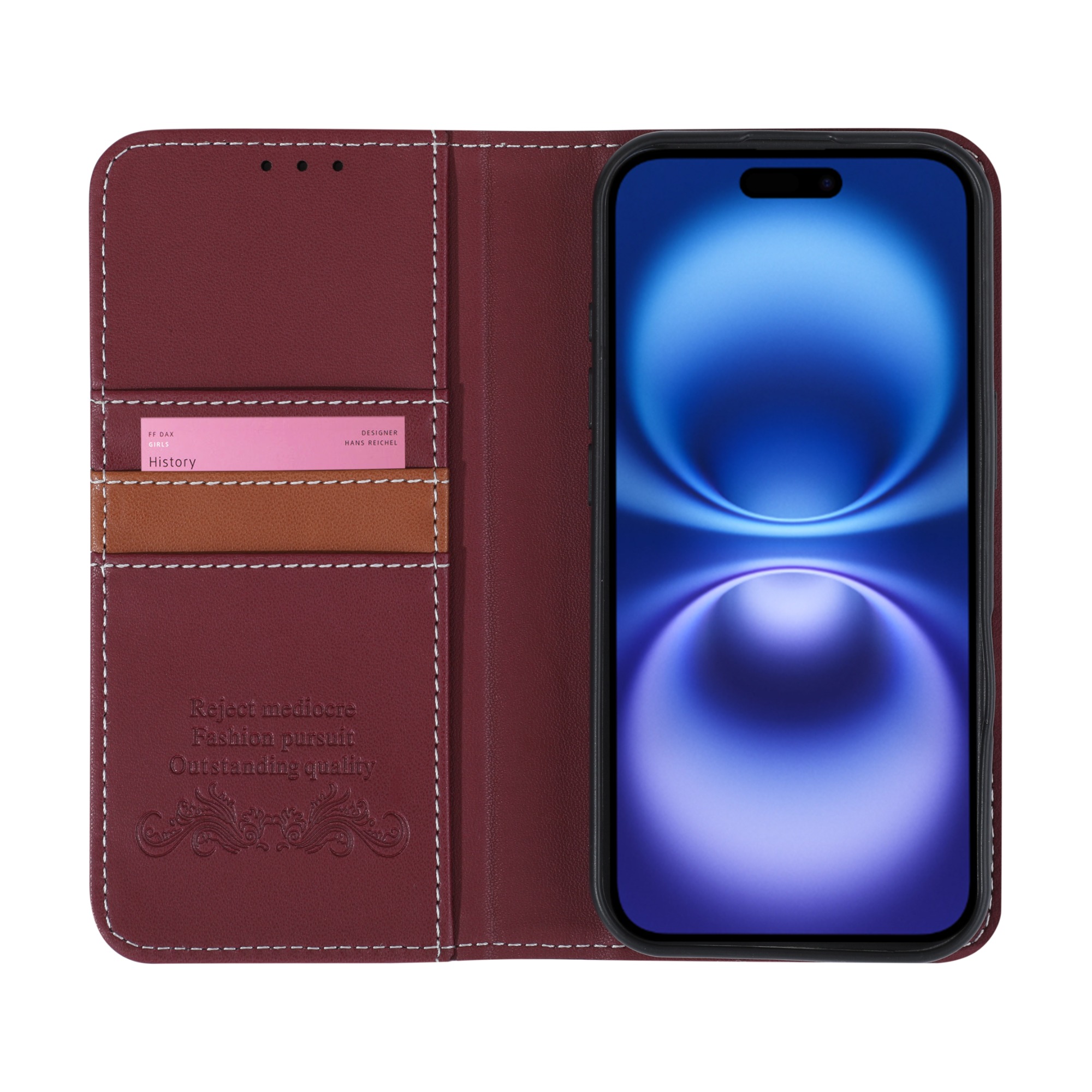 Premium Stitched Magnetic Flip Leather Phone Wallet CaseFor SAM S26 S25 S24 S23 ULTRA