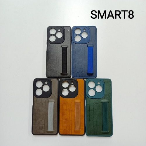 Best-Selling Grooved wristband with leather lining phone case applicable models RM A7 PRO