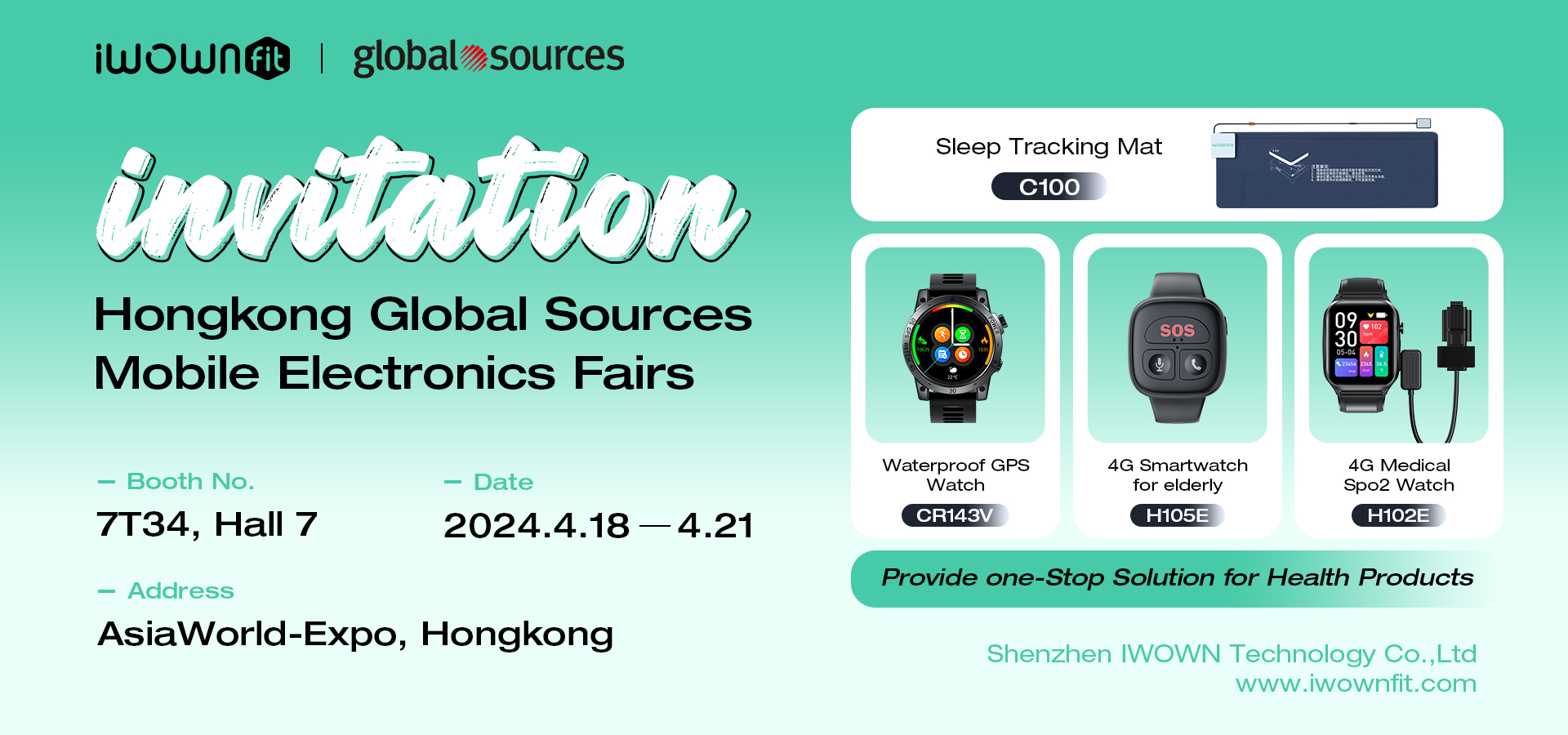 2024 Hongkong Global Sources Mobile Electronics Fairs