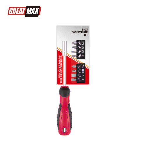 9 in 1 multi-bit screwdriver