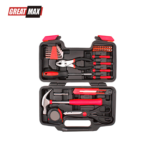 39pcs hardware tools for house repair work and DIY