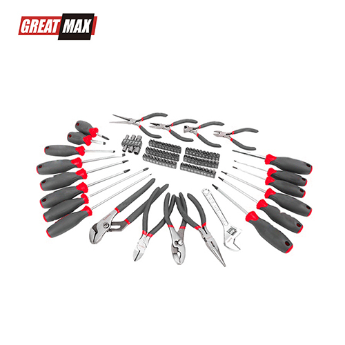 90-Piece Home Repair Hand Tool set Basic Household Tool Set with Carrying Bag