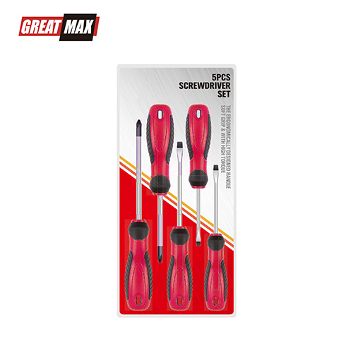 5pcs Mixed bi-material Screwdriver Set