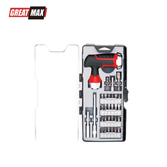30 pcs Magnetic Ratcheting Set ,Ratchet Driver & Bits Set