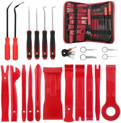 456 Pack Trim Removal Tool, Car Panel Door Audio Trim Tool Kit, Auto Clip Fastener Remover Pry Tools Set, Clip Removal Tool Set