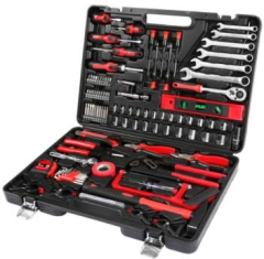 139 pieces Hand quality repair with heavy duty case for home use tool set tool kit