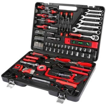 139 pieces Hand quality repair with heavy duty case for home use tool set tool kit