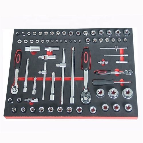 5/6/7-Drawers Roller Tool Cabinet with 196-PIECES Metric/SAE Tool KIT