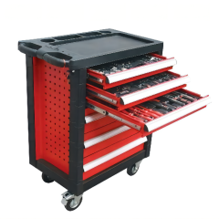 5/6/7-Drawers Roller Tool Cabinet with 196-PIECES Metric/SAE Tool KIT