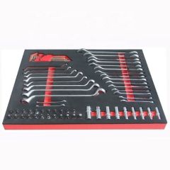 5/6/7-Drawers Roller Tool Cabinet with 196-PIECES Metric/SAE Tool KIT