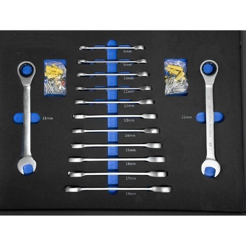 GM-CK163-GreatmaxTools-163-PIECES Gear WRENCH SET