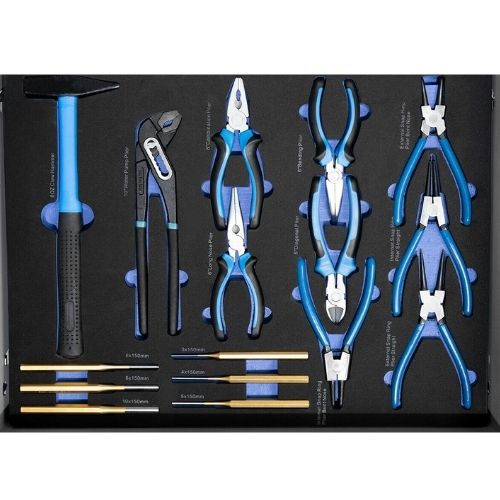 HOT Detachable size saving 99pcs workshop rolling tool Organizer with toolkit