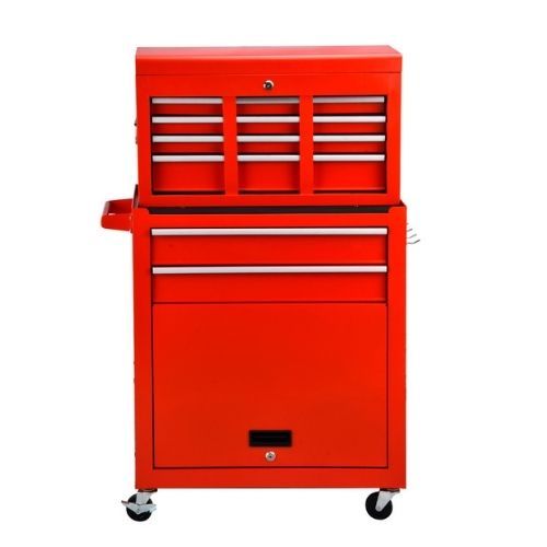 Red 2-in-1 Tool Chest Combo