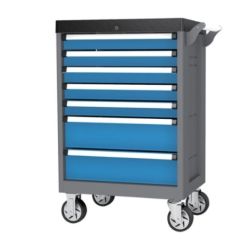 HIGH QUALITY 258-PIECES 7 Drawers Tool Box Trolley With Garage Tools For Automobile