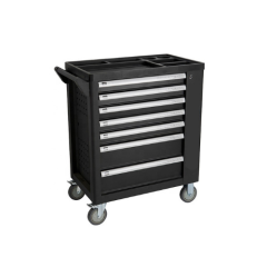 High quality 7 Drawer tool cabinet storage cabinet/tool trolley/ tool cart with handle and wheels
