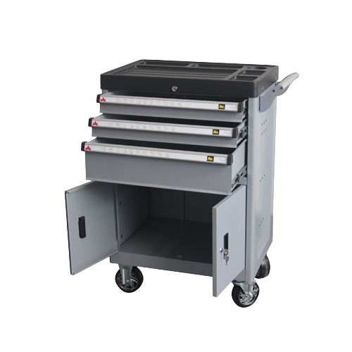 3 Drawers With 2 Cabinets 201PCS Professional Tool Chest