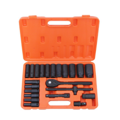 1/2 Inch Hand Tool Drive Deep Set Wrench Socket Kit 23pcs Tools Socket Wrench