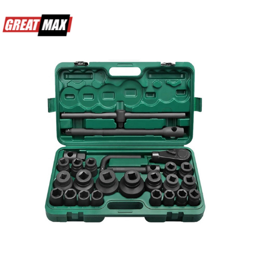 26 PCS 3/4 Inch Car Repair Tools Drive Heavy Duty Impact Auto Wrench Socket Set
