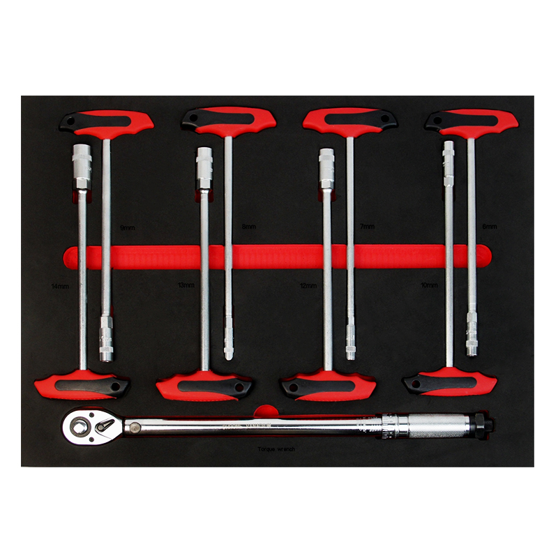 176PCS-6 Drawers With Side Door Trolley Cabinet with Tool Set Mechanic Hand Tools