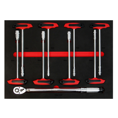 176PCS-6 Drawers With Side Door Trolley Cabinet with Tool Set Mechanic Hand Tools