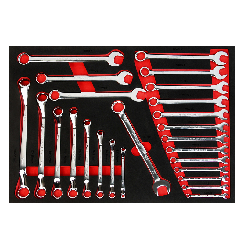 176PCS-6 Drawers With Side Door Trolley Cabinet with Tool Set Mechanic Hand Tools