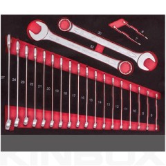157 PCS EVA Tray Movable Cabinet With Tools For Auto Repair