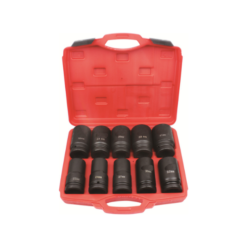 10 pcs Impact Socket Set Auto Mechanic Hand Tool Drive Heavy Duty Deep